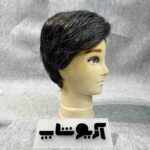 کلاه گیس مردانه جوگندمی با 10 درصد موی سفید و ظاهر طبیعی مدل 105 کد رنگ 51 - Image 6