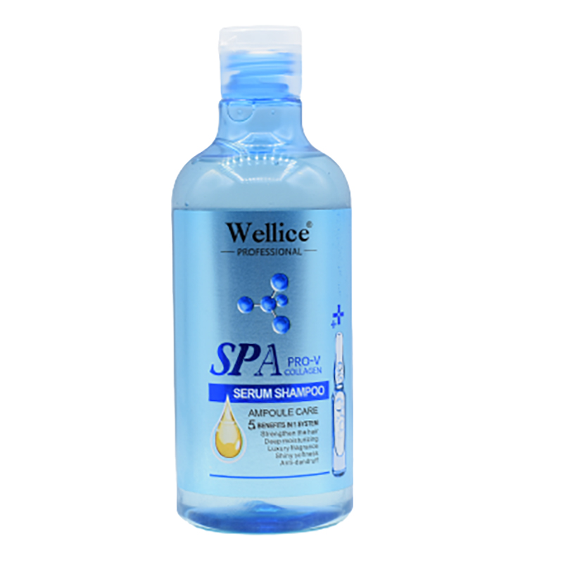 شامپو کلاژن Wellice مدل SPA PRO-V پنج کاره