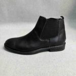 کفش رسمی مجلسی نیم بوت مردانه تمام چرم طبیعی (سایزبندی 40-44)